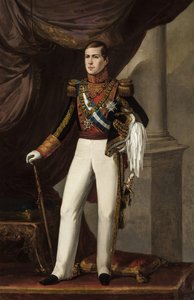 De koning-gemaal Francisco de Asís de Borbón door Anonymous